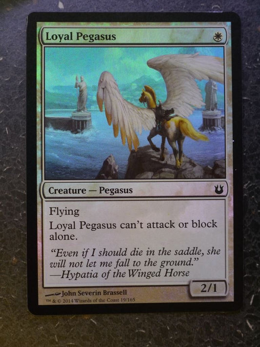 MTG Magic Cards: LOYAL PEGASUS FOIL # 4I75