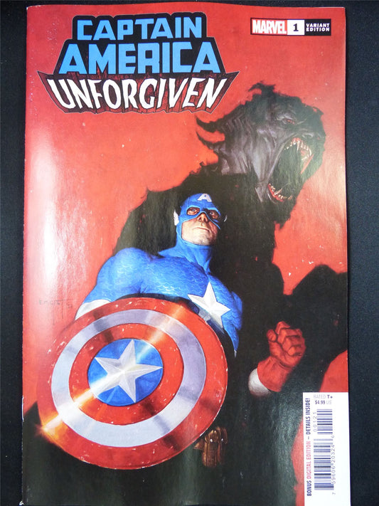 CAPTAIN America: Unforgiven #1 Variant - Jun 2023 Marvel Comic #227