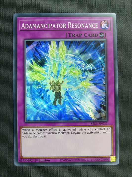 Adamancipator Resonance - SESL Yugioh Card