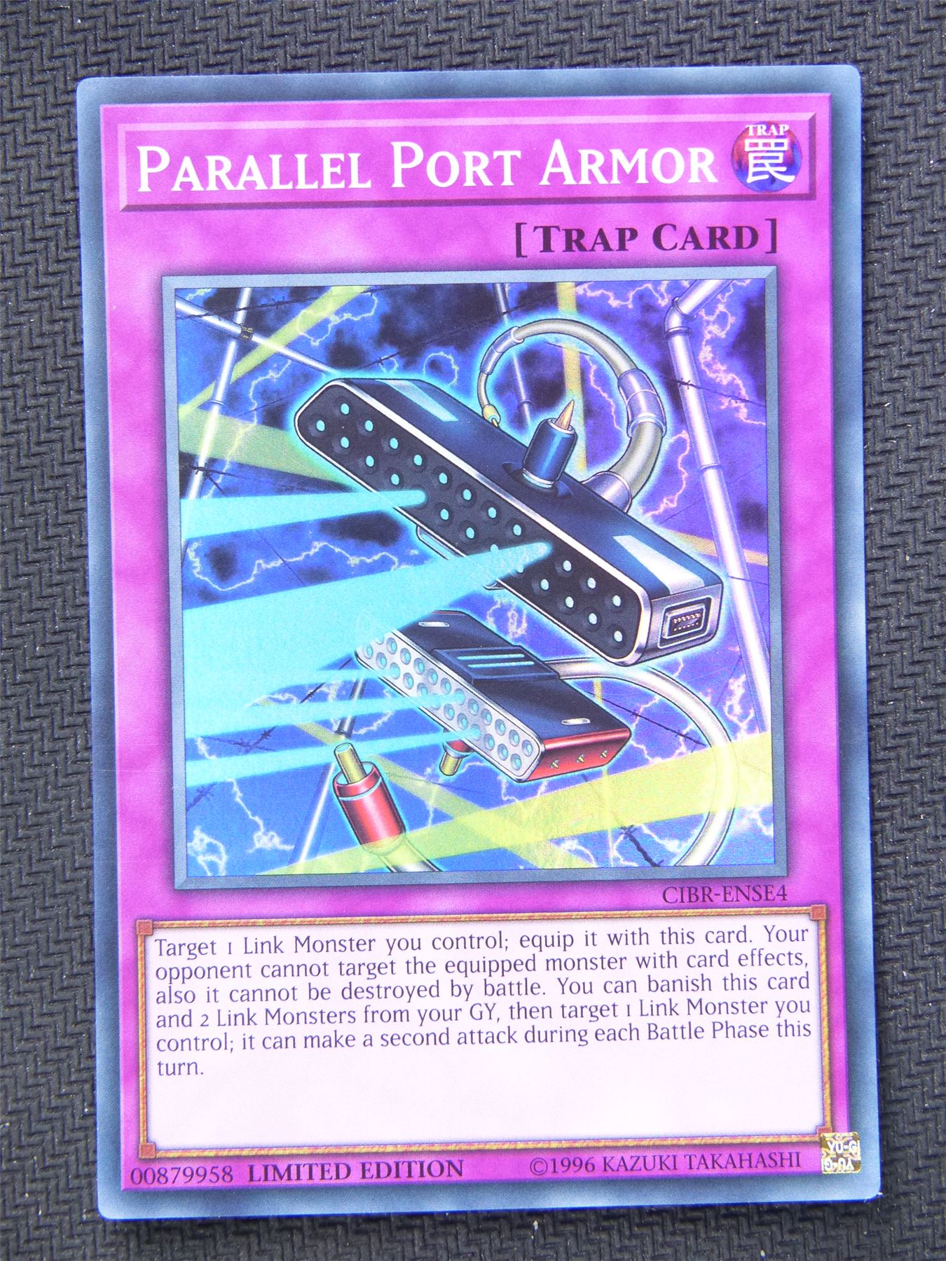 Parallel Port Armor CIBR - Super Rare - Yugioh Card #5OX