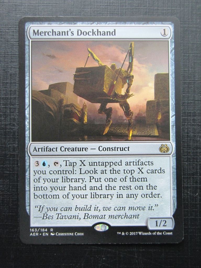 MTG Magic Cards: MERCHANT'S DOCKHAND # 23H8