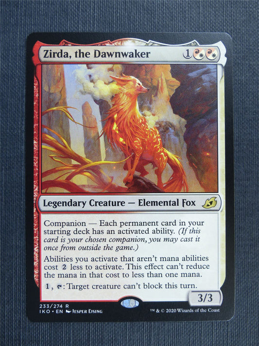 Zirda the Dawnwaker - IKO Mtg Card