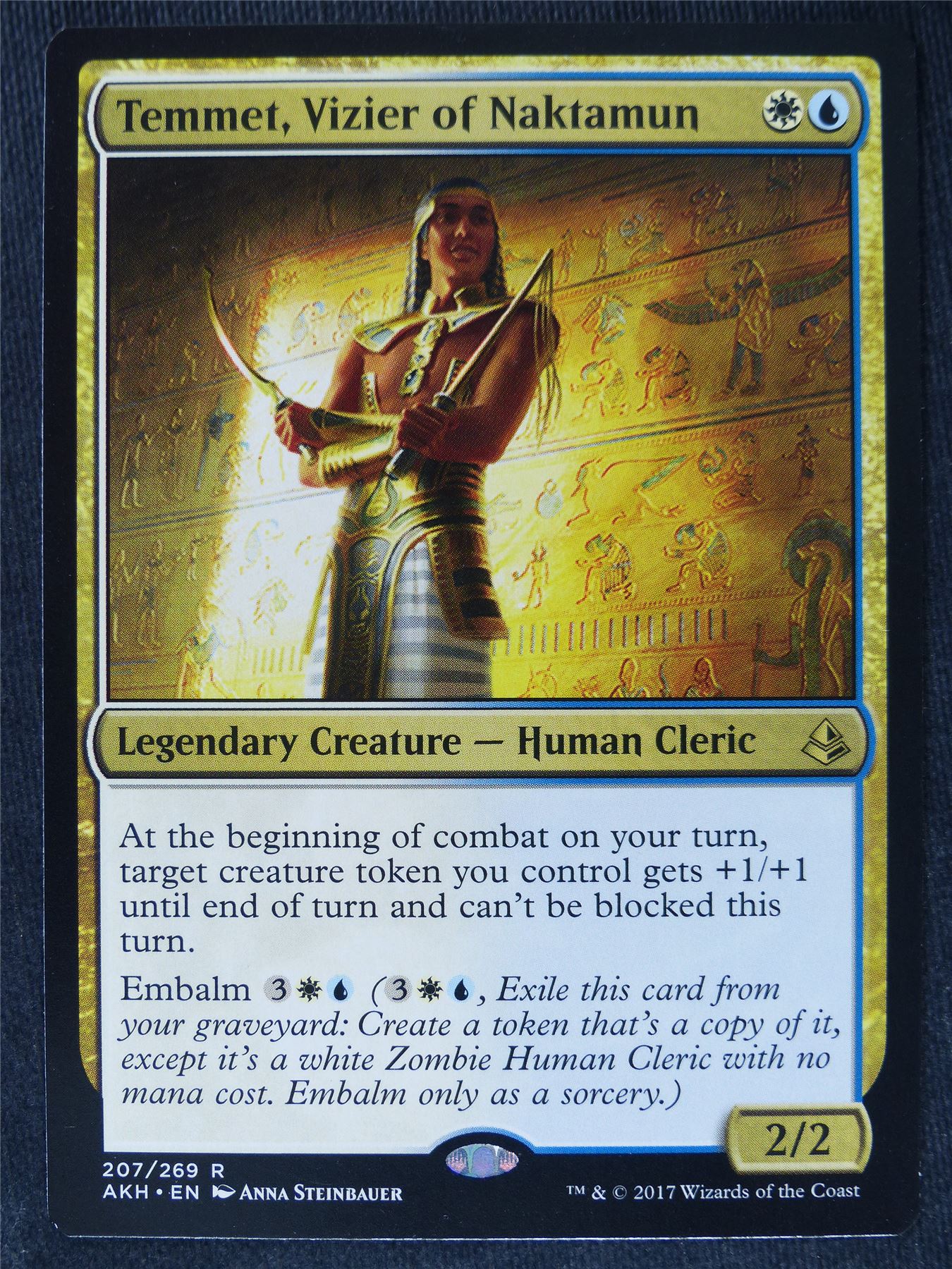 Temmet Vizier of Naktamun - Mtg Magic Cards #1HE
