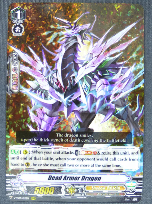 Dead Armor Dragon V-SS07 RRR - Vanguard Cards #IP