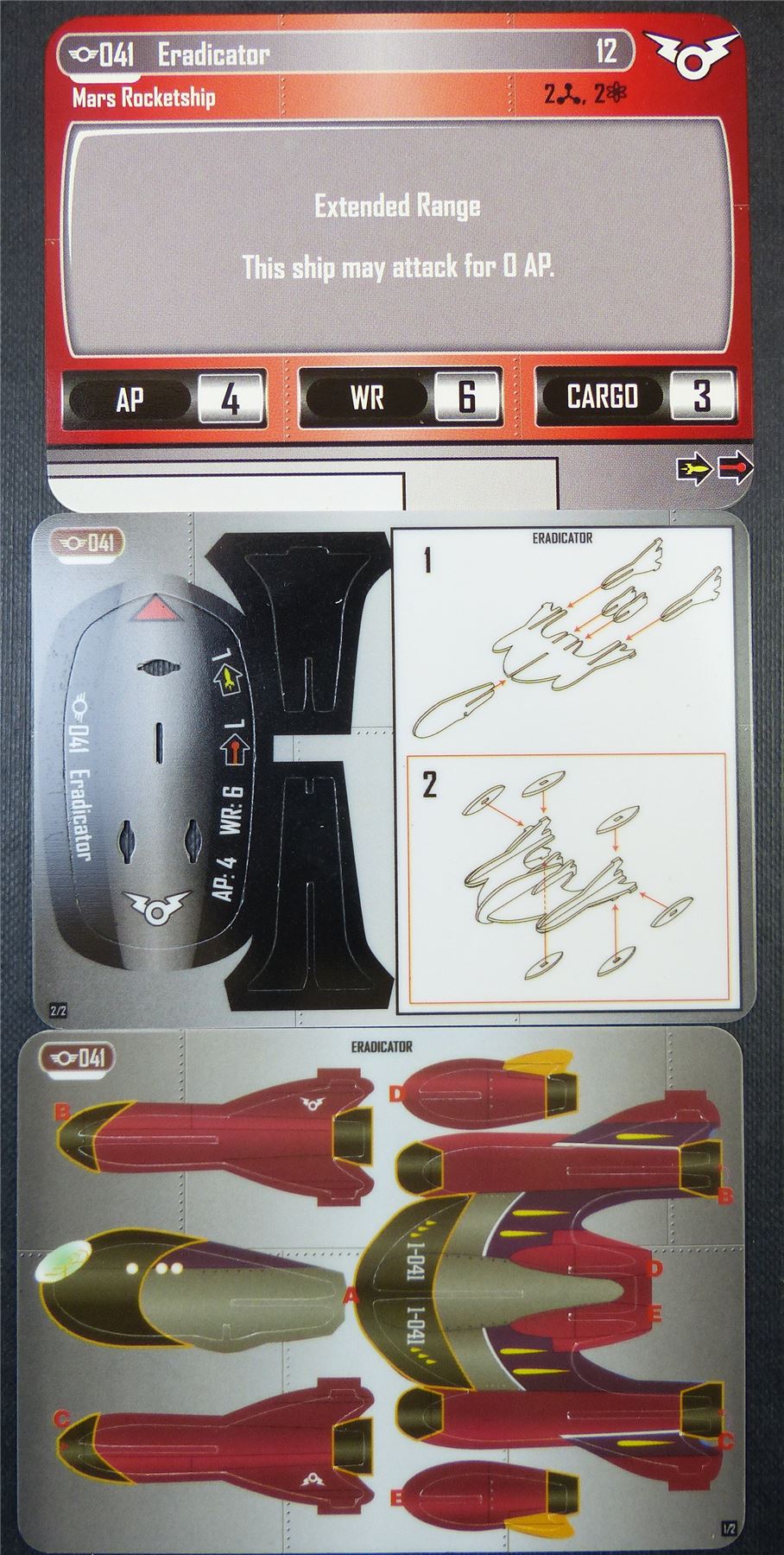 Eradicator - Rocketmen PocketModel Game #BB