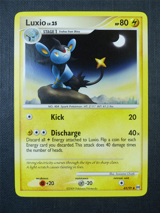 Luxio 43/99 - Pokemon Card #9PO