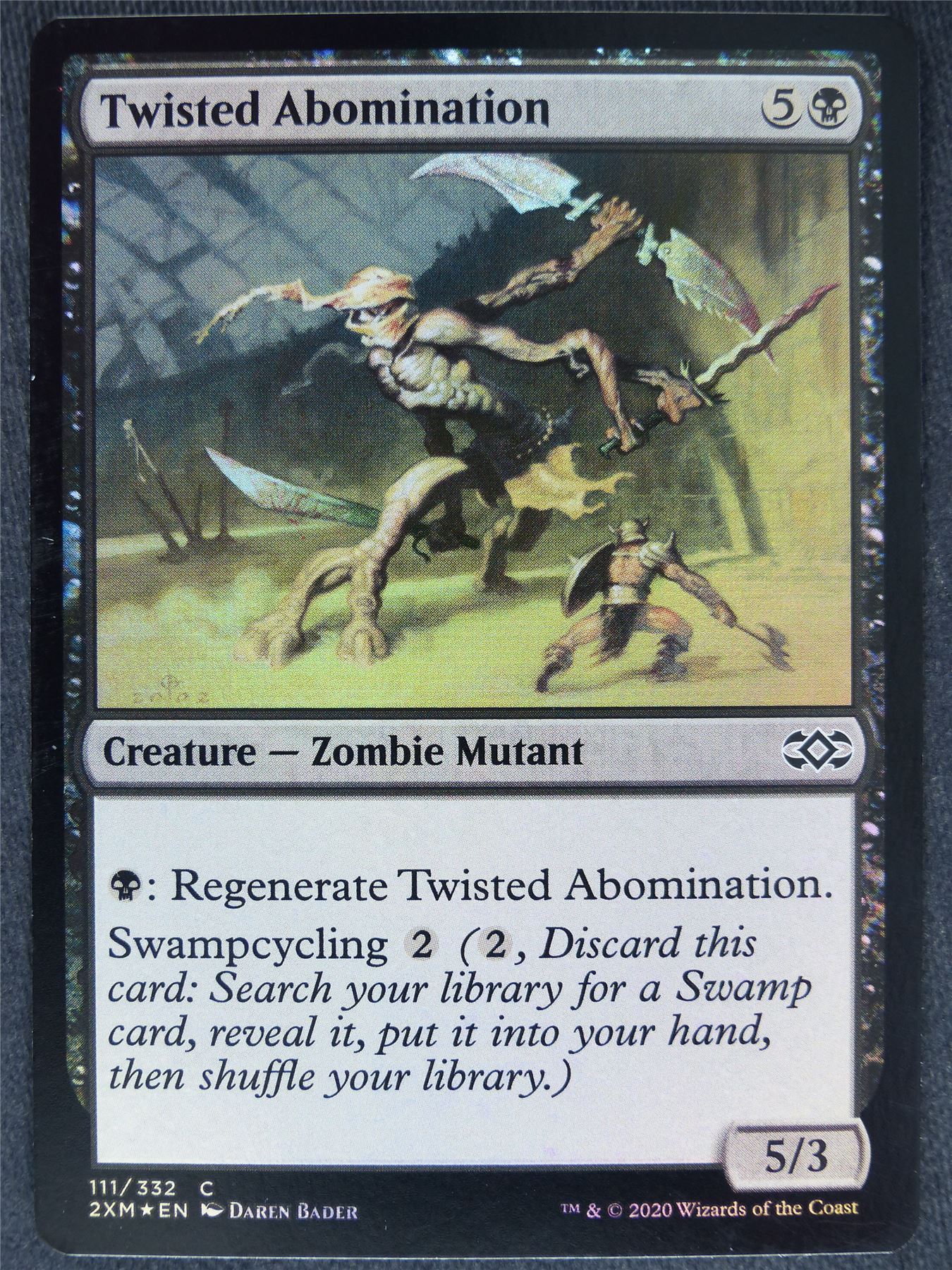 Twisted Abomination Foil Mint - Mtg Magic Cards #2R