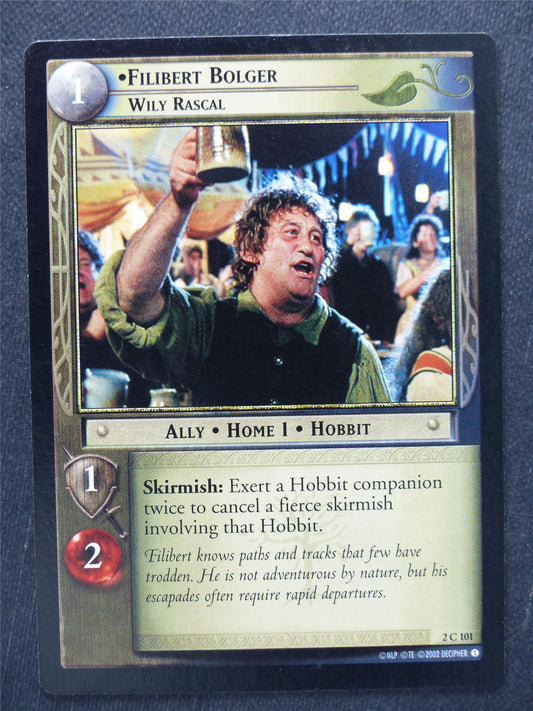 Filibert Bolger 2 C 101 - LotR Cards #VT