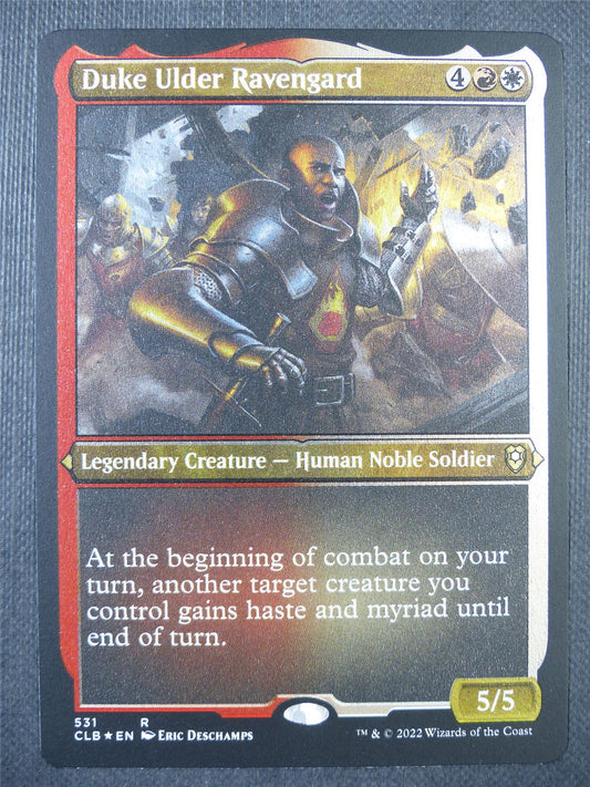 Duke Ulder Ravengard Etched Foil - Mtg Card #6OS