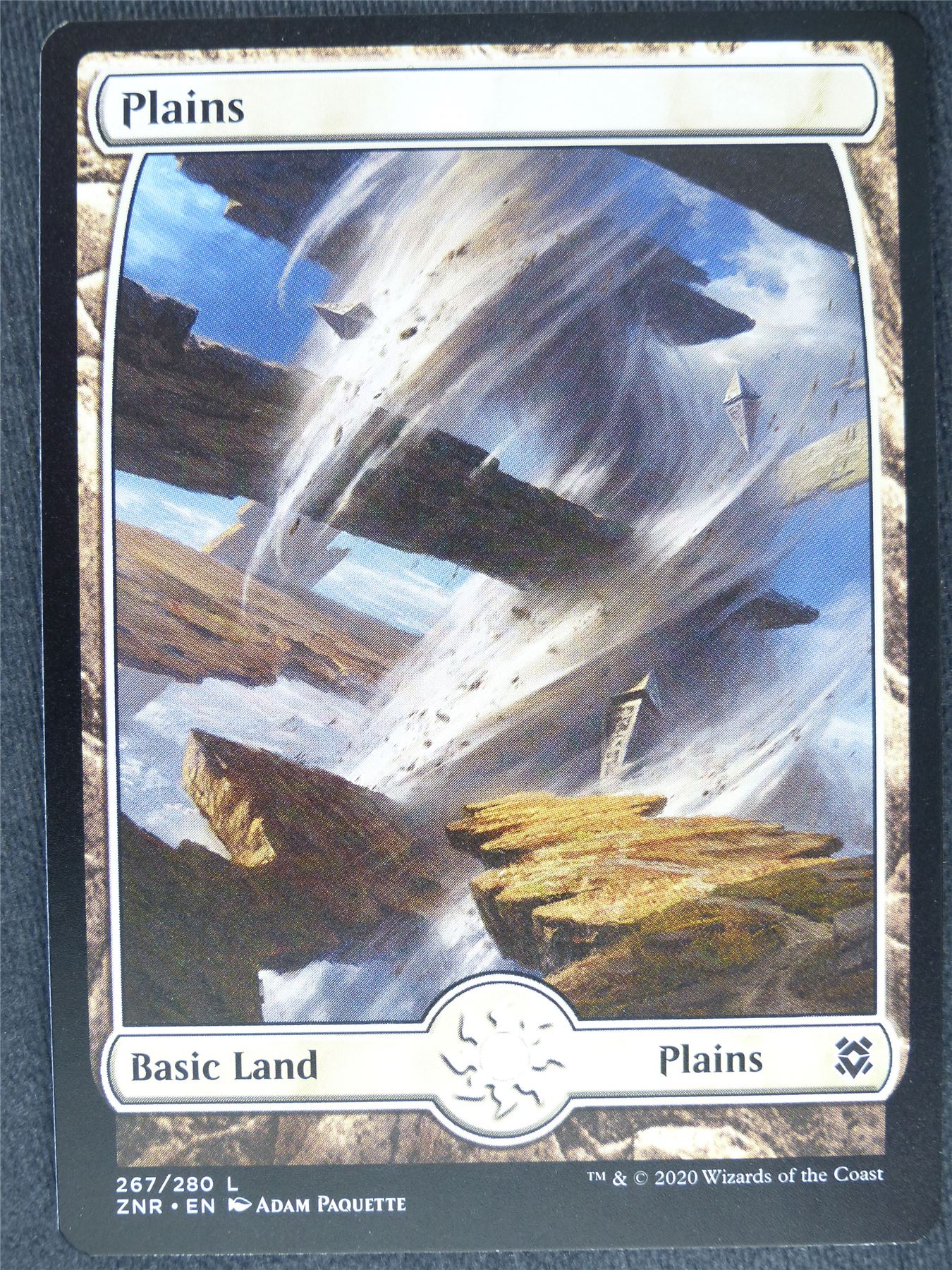 Plains 267/280 Full Art Mint - Mtg Magic Cards #2E