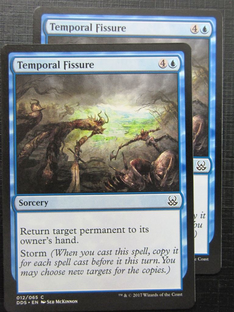 MTG Magic Cards: TEMPORAL FISSURE duel deck x2 # 29H66