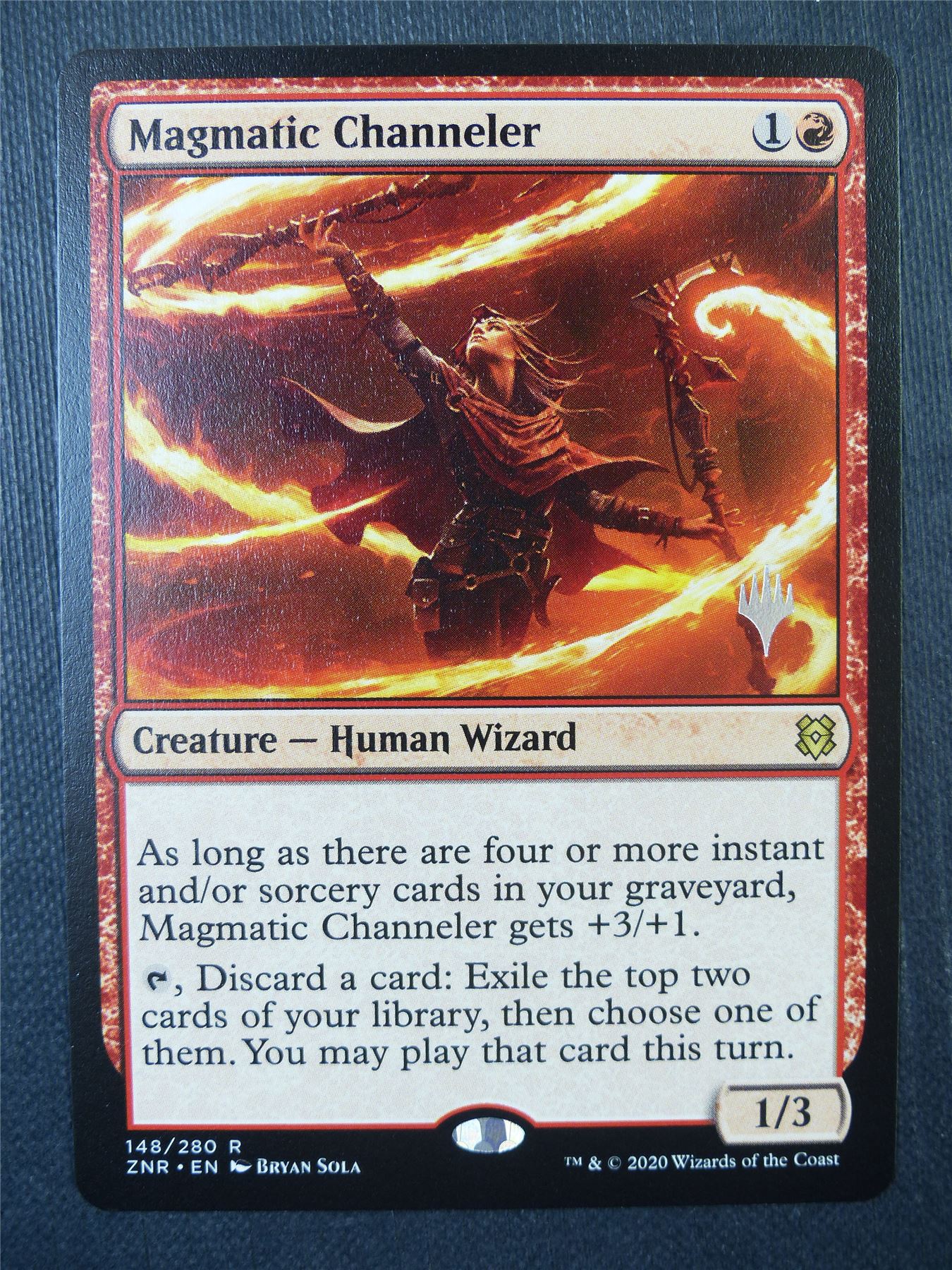 Magmatic Channeler promo stamped - Mtg Card #8A2