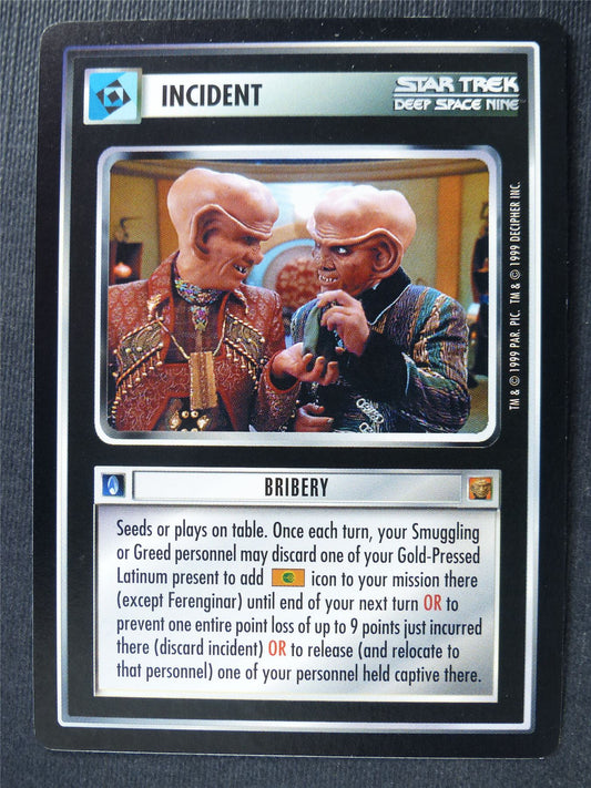 Bribery - DS9 - Star Trek Card #4X4