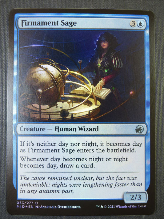 Firmament Mage Foil - Mtg Card #2BG