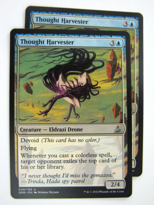 MTG Magic Cards: Oath of the Gatewatch: THOUGHT HARVESTER x2 # 4J51