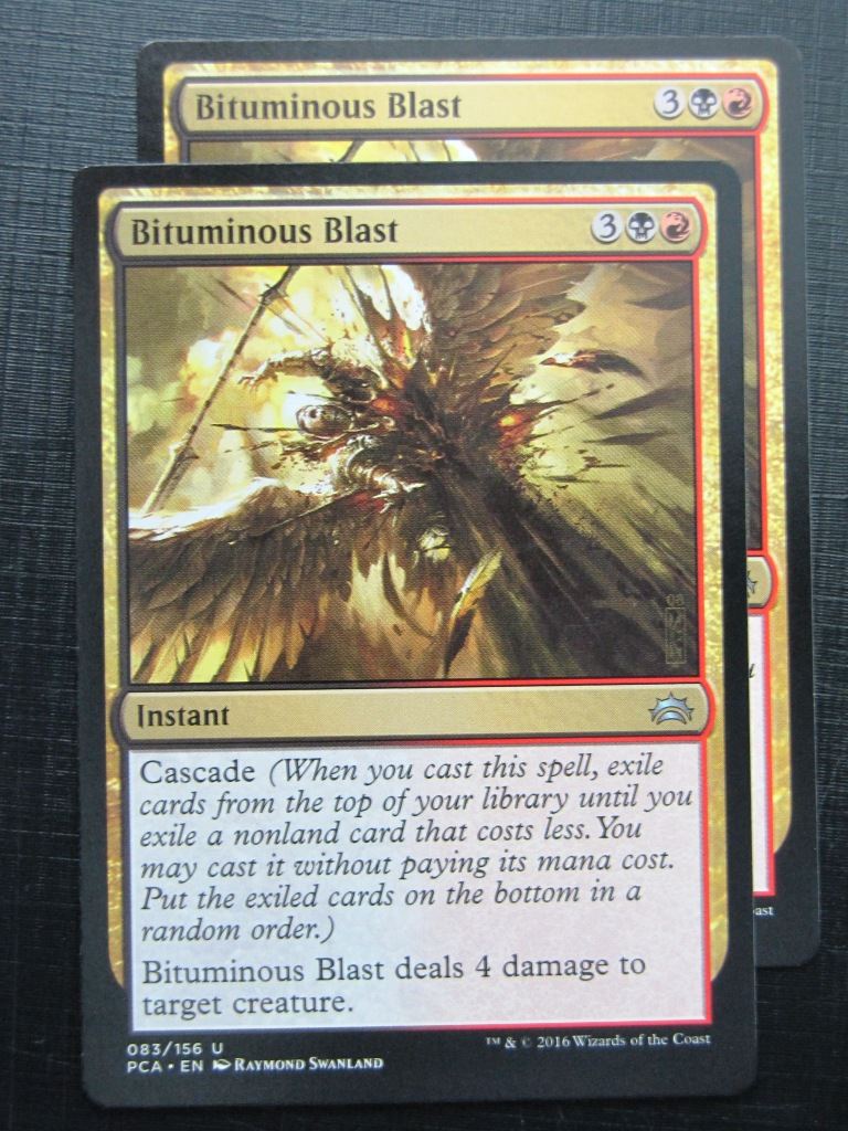 MTG Magic Cards: BITUMINOUS BLAST x2 # 26A33