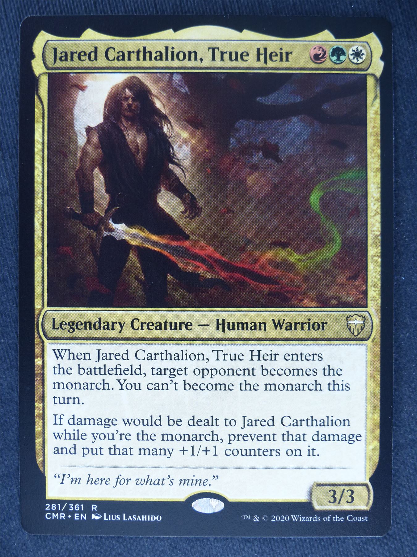 Jared Carthalion True Heir - Mtg Magic Cards #HY