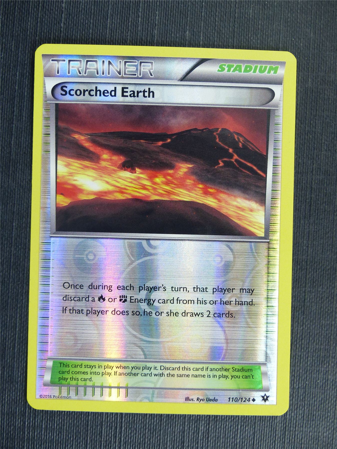 Scorched Earth 110/124 Reverse Holo - Pokemon Cards #1YH