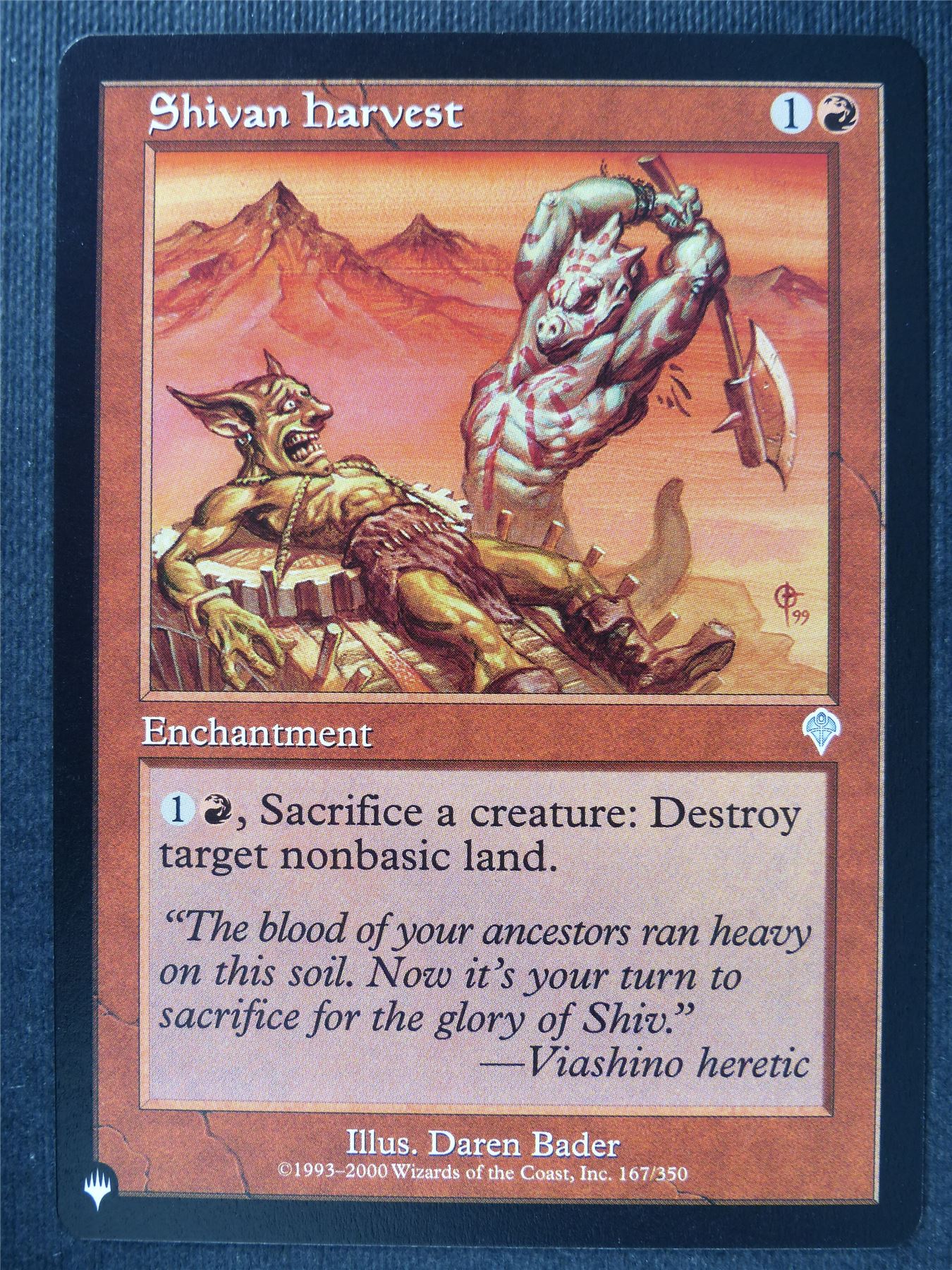 Shivan Harvest - The List - Mtg Card #2CP