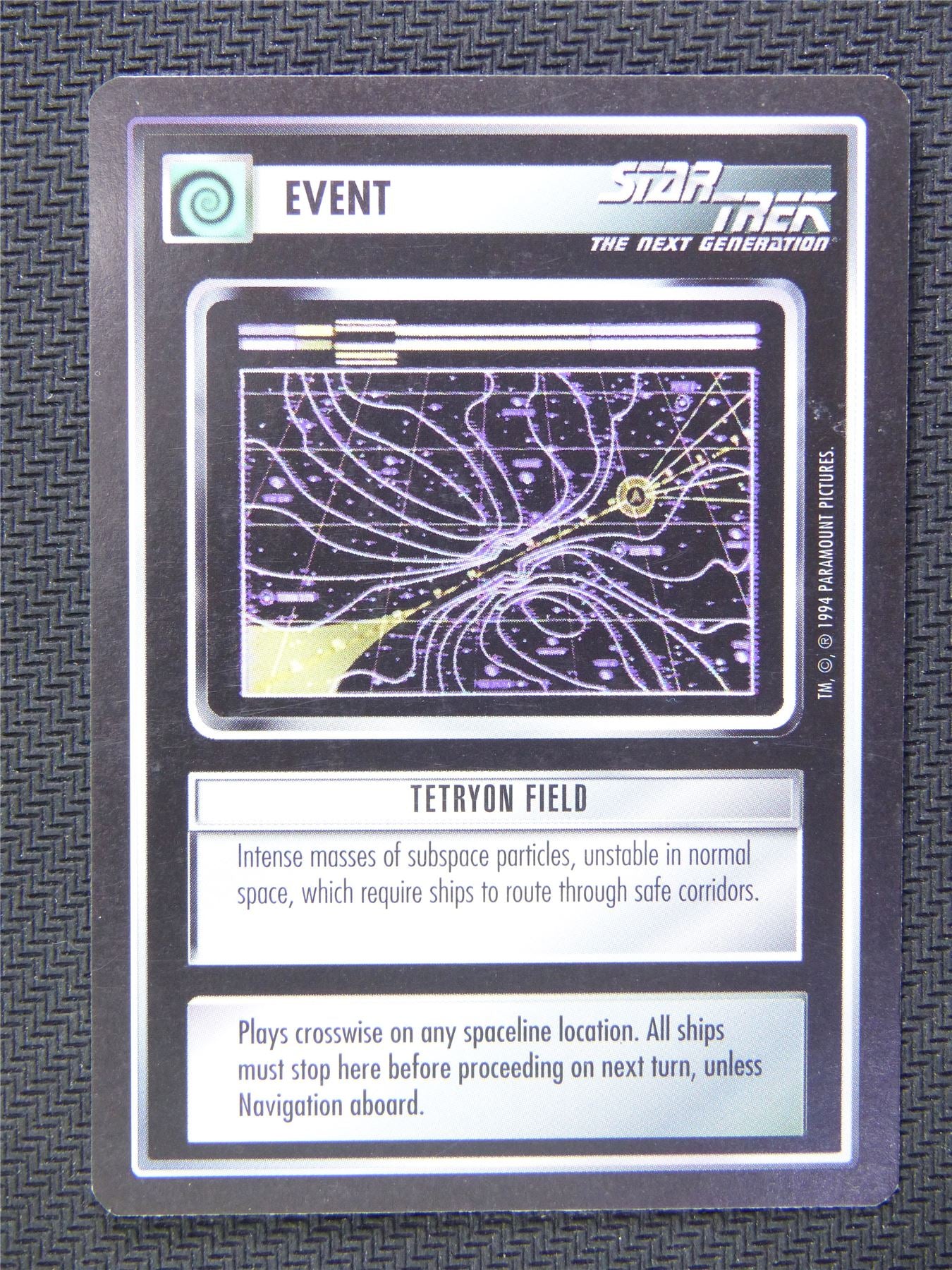 Event Tetryon Field - Star Trek CCG Next Gen #56I