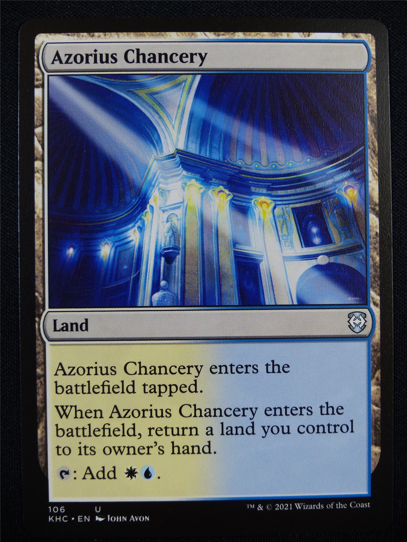Azorius Chancery - Mtg Card #FM