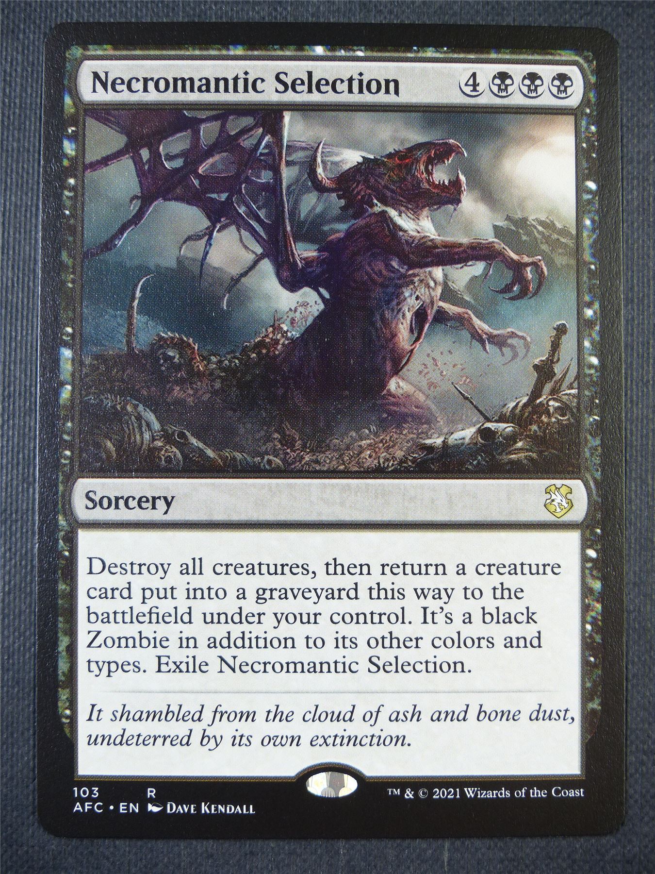 Necromantic Selection - Mtg Card #8AO