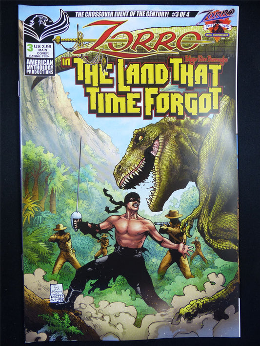 ZORRO: The Land That Time Forgot #3 - Feb 2023 - Mythology Comic #2J1