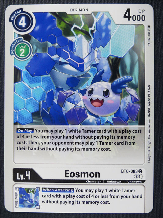 Eosmon BT6-083 C - Digimon Card #4K1