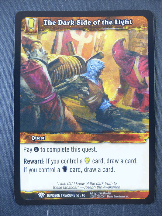 The Datrk Side of the Light 56/60 Foil - WoW Card #19W