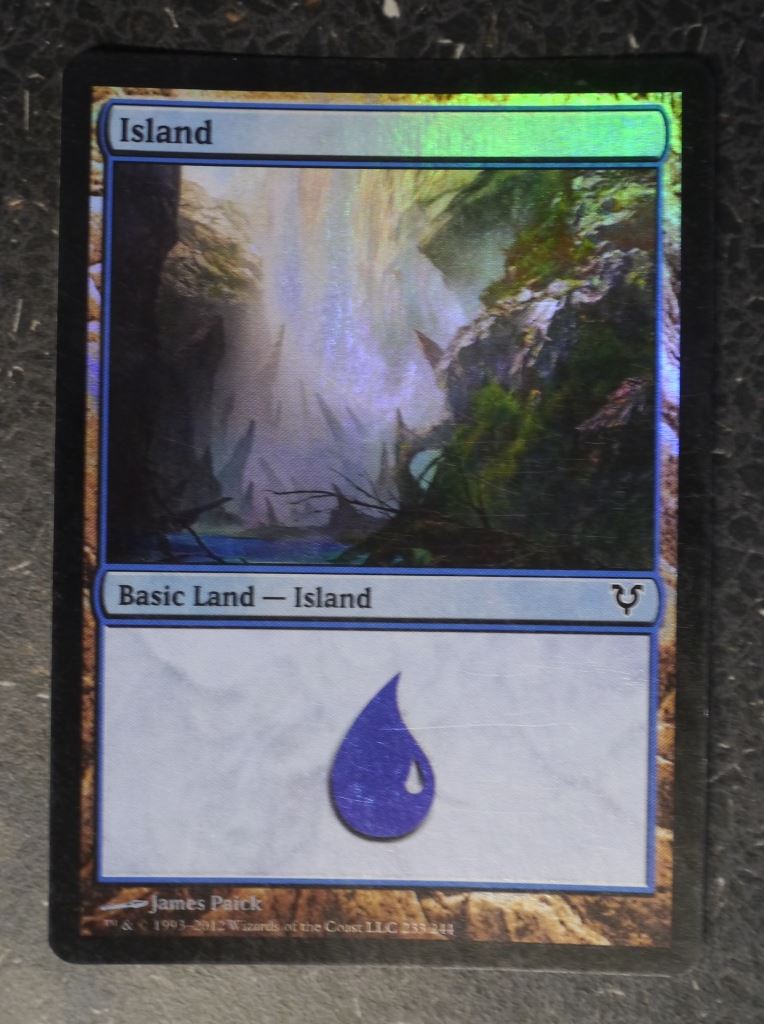 MTG Magic Cards Foil: ISLAND 233/244 # 10E43