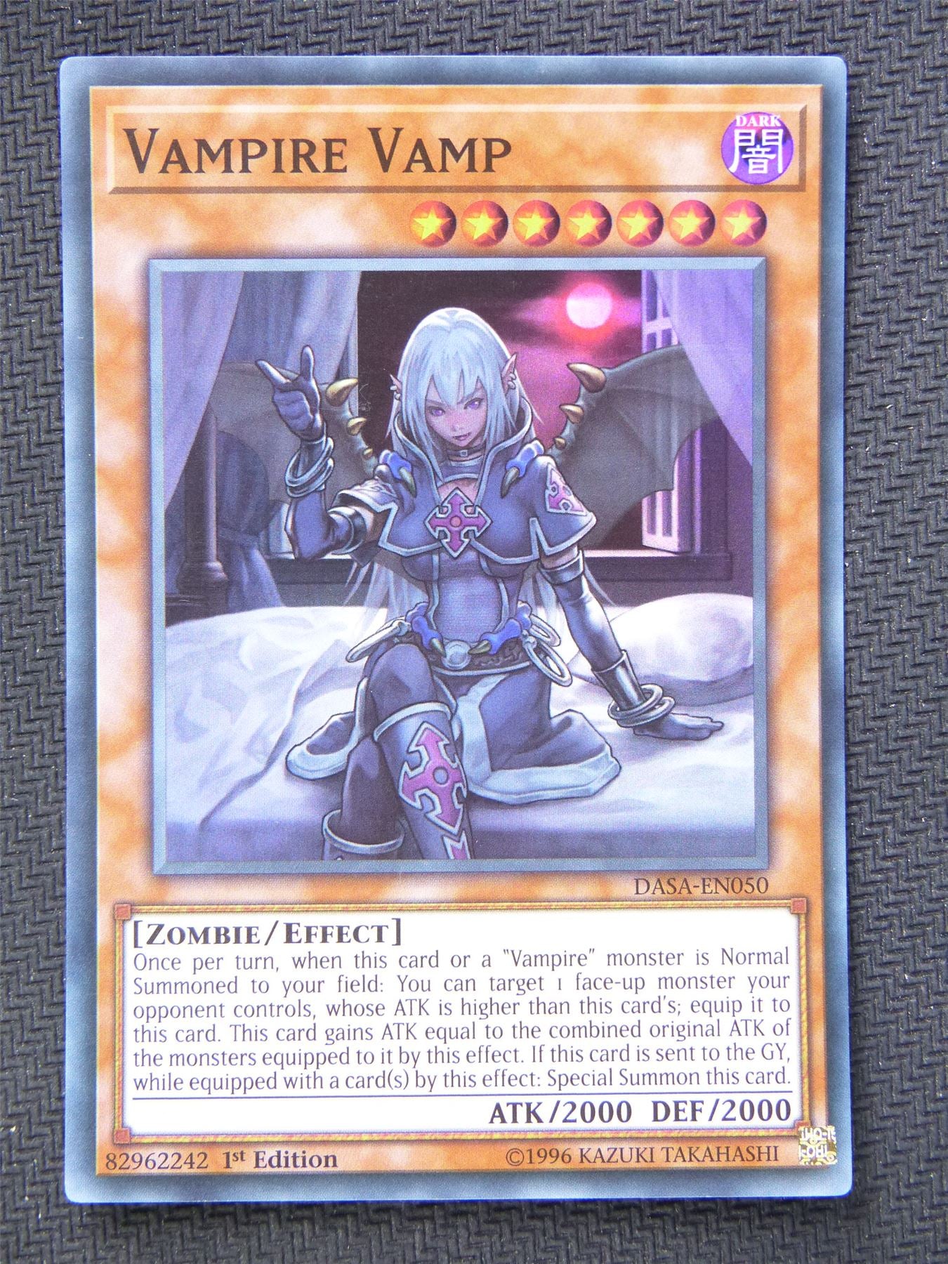 Vampire Vamp DASA - Super Rare - Yugioh Card #5M2