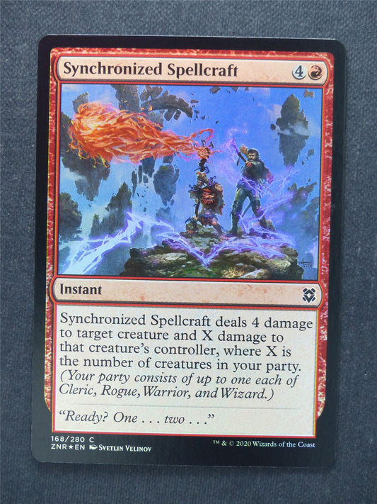 Synchronized Spellcraft Foil - Mtg Magic Cards #S8