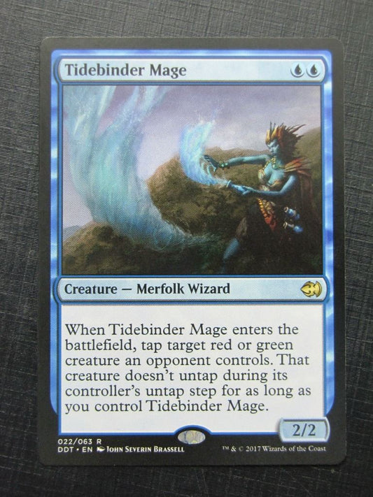 Tidebinder Mage - Mtg Magic Card # 12A69