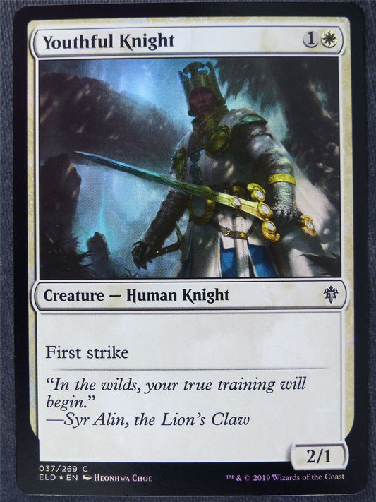 Youthful Knight Foil - Mtg Magic Cards #PQ