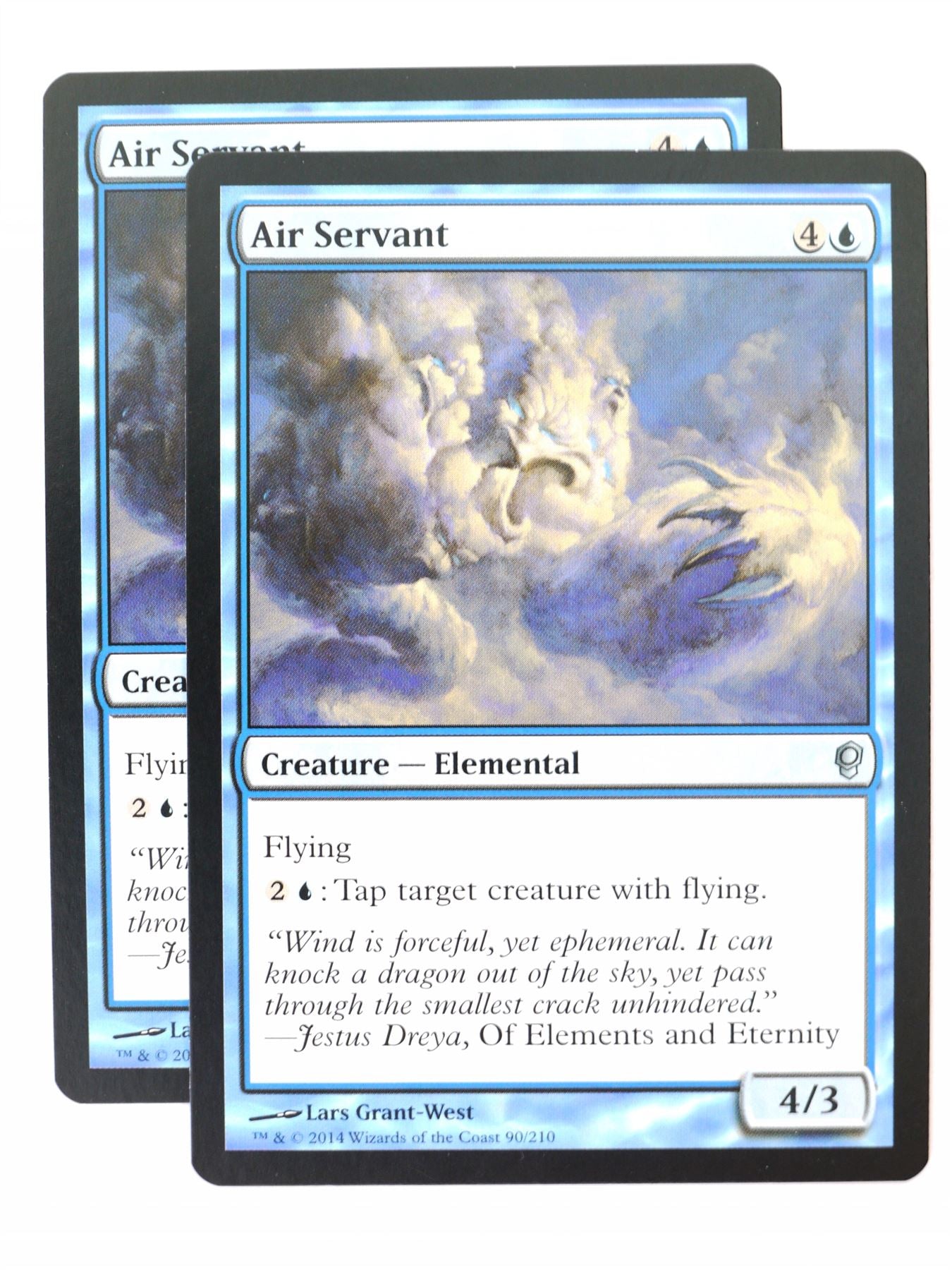 Mtg - Conspiracy - 2x Air Servant