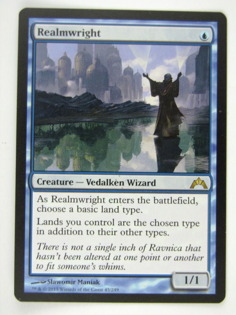 MTG played Cards: REALMWRIGHT # 13F85