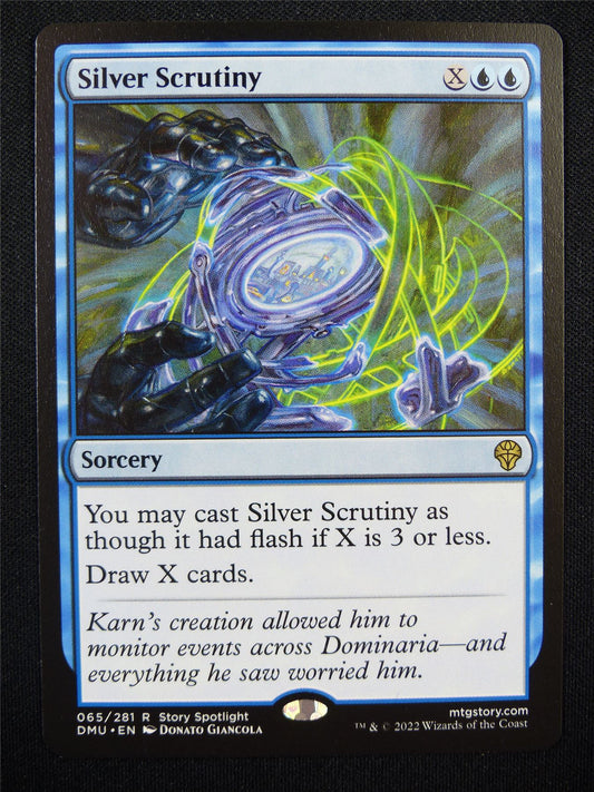 Silver Scrutiny - Mtg Cards #8G