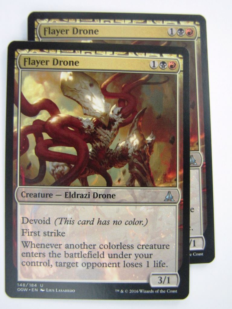 MTG Magic Cards: Oath of the Gatewatch: FLAYER DRONE x2 # 4J40