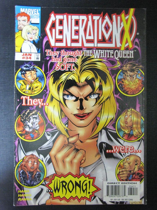 Generation X #34 - Marvel Comic # 3A34