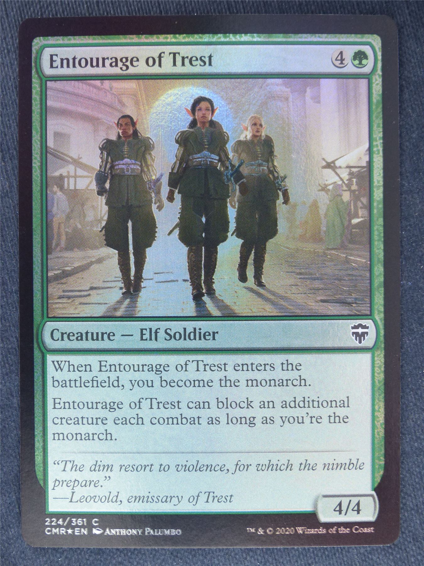 Entourage of Trest Foil - Mtg Magic Cards #IM