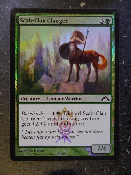 MTG Cards: SCAB-CLAN CHARGER FOIL # 5B6