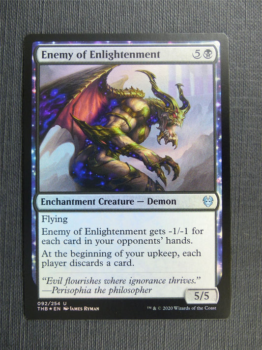 Enemy of Enlightenment Foil - Theros Collector Ed - Mtg Magic Cards #3JV