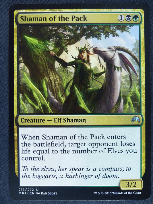 Shaman of the Pack - Mtg Magic Cards #KJ