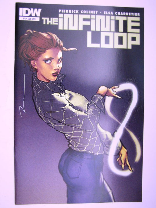 IDW Comics: THE INFINITY LOOP #4 JULY 2015 sub cvr # 32E96