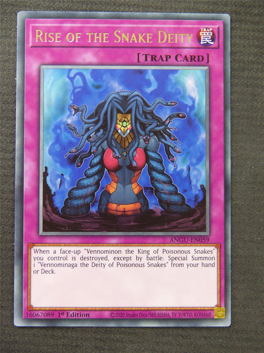 Rise Of The Snake Deity ANGU Rare - 1st Edition - Yugioh Card #1OY