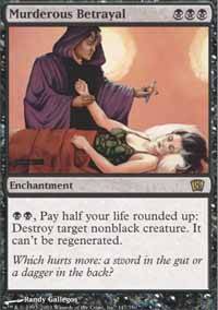 Mtg: Murderous Betrayal : Eighth Edition