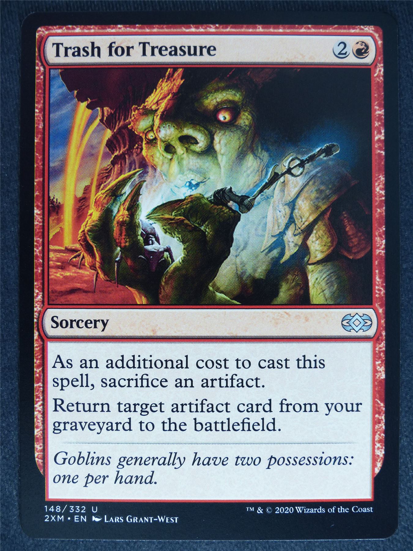 Trash for Treasure - Double Masters - Mtg Magic Cards #3S