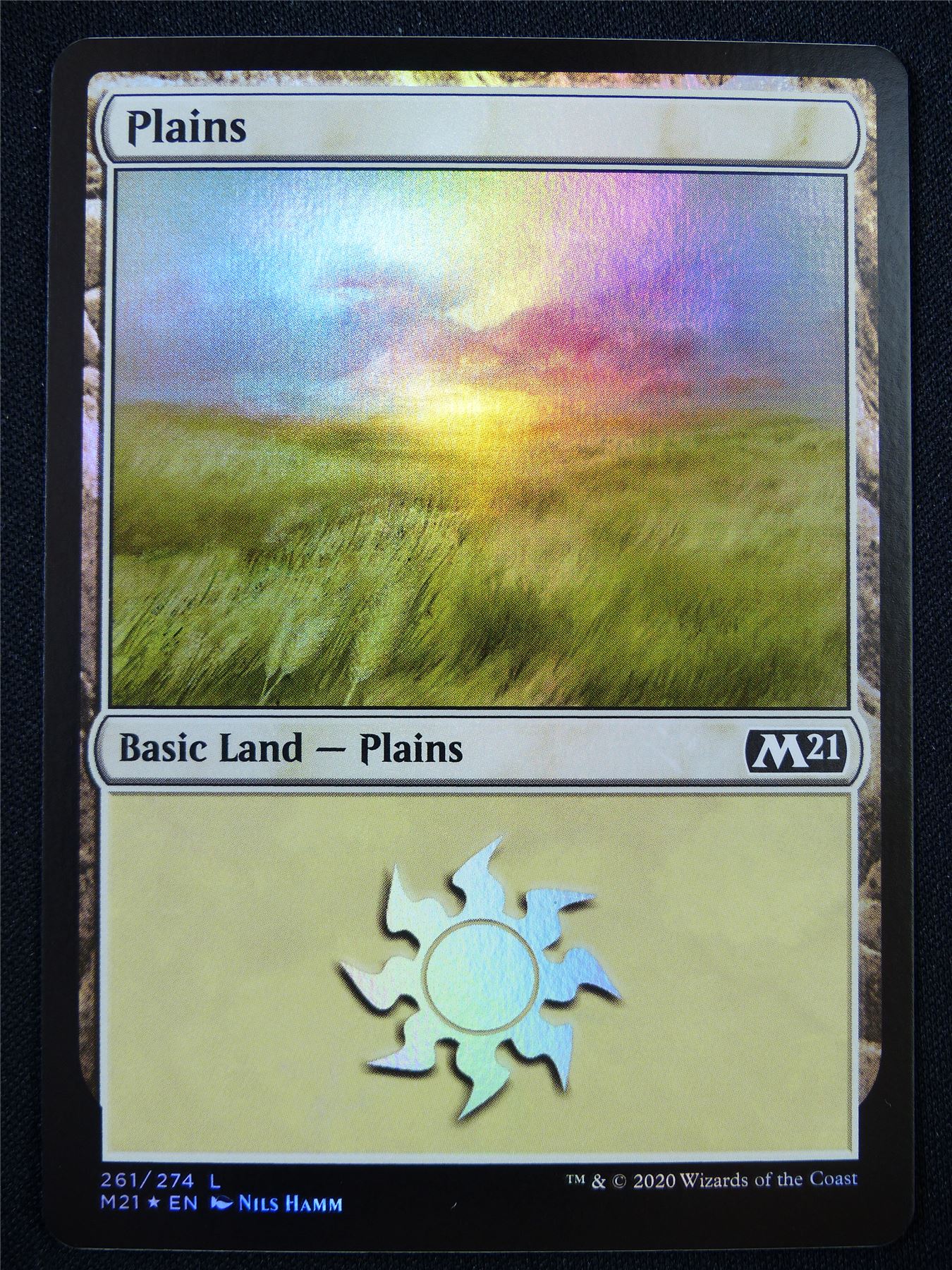 Plains 261/274 Foil - Mtg Card #237