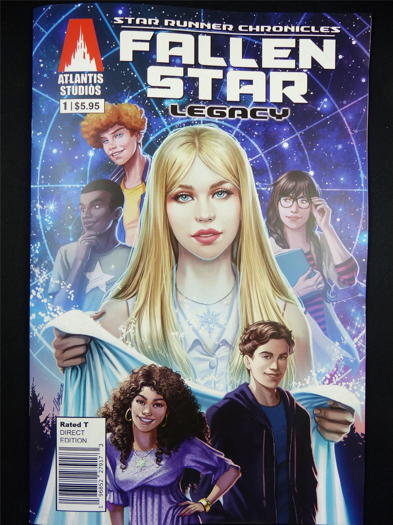 STAR Runner Chronicles: Fallen Star Legacy #1 - Mar 2023 Atlantis Comic #B5