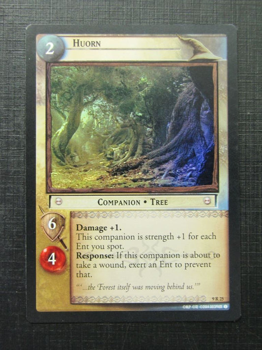 Huorn 9 R 25 Foil - Lotr Card # 13G88